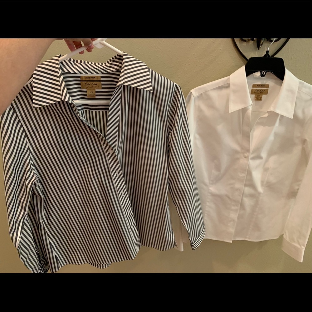 Gold label button downs